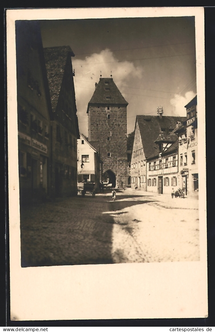 AK Altdorf / Nürnberg, Ortspartie Mit Blick Auf Das Obertor  - Nuernberg