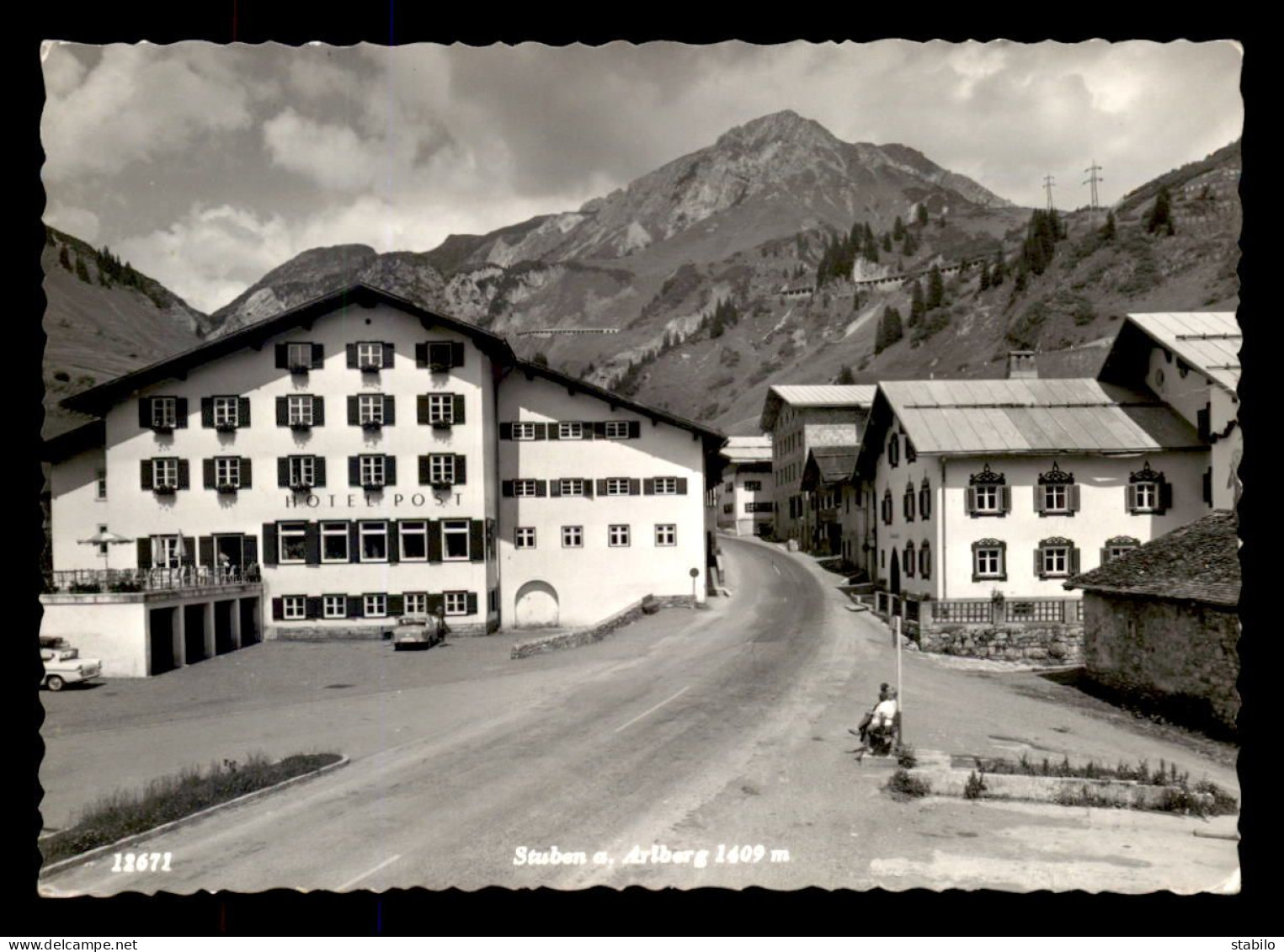 AUTRICHE - STUBEN  - HOTEL POST - Stuben