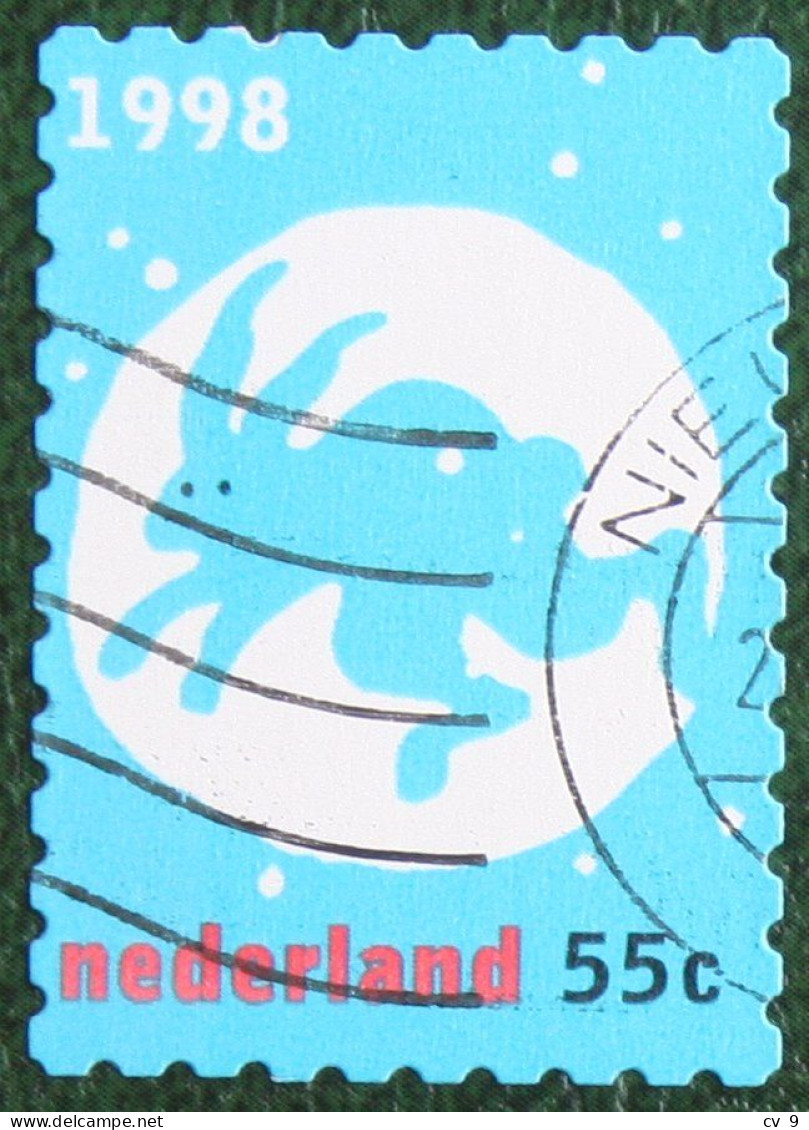 Kerst Christmas XMAS Weihnachten NOEL NVPH 1788 (Mi 1683) 1998 Gestempeld / USED NEDERLAND / NIEDERLANDE - Used Stamps