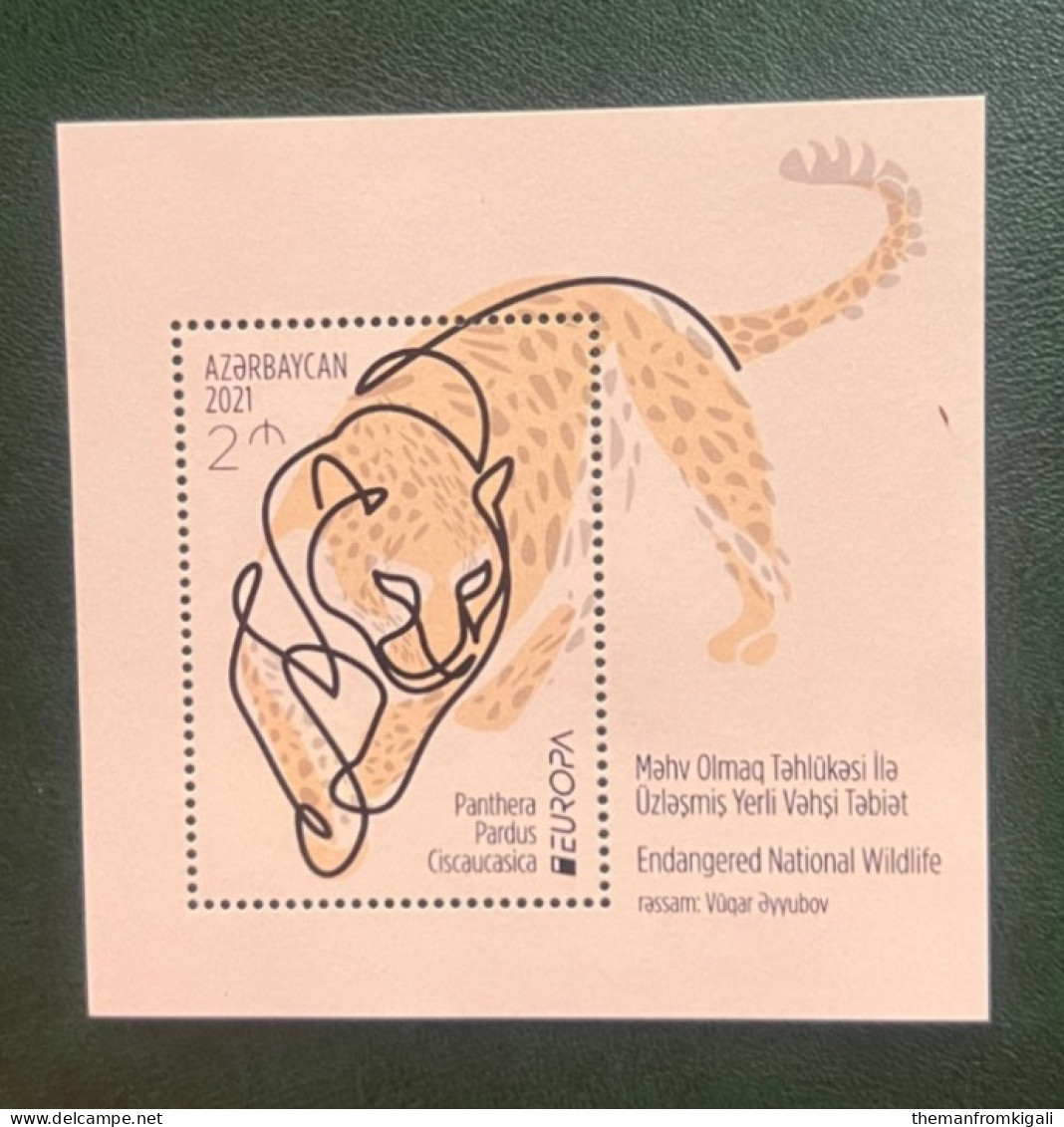 Azerbaijan 2021 - Europa Stamps - Endangered National Wildlife. - Azerbeidzjan