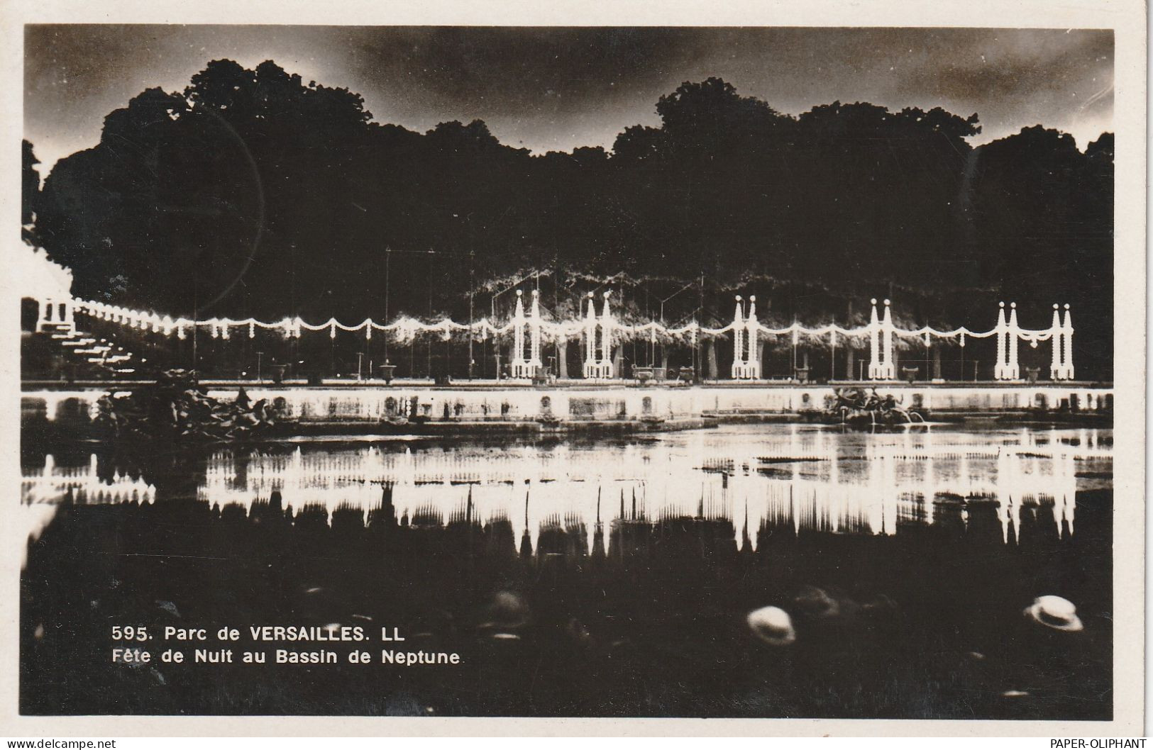 F 78000 VERSAILLES, Parc, Fete De Nuit, Louis Levy, 1940, Deutsche Feldpost - Versailles