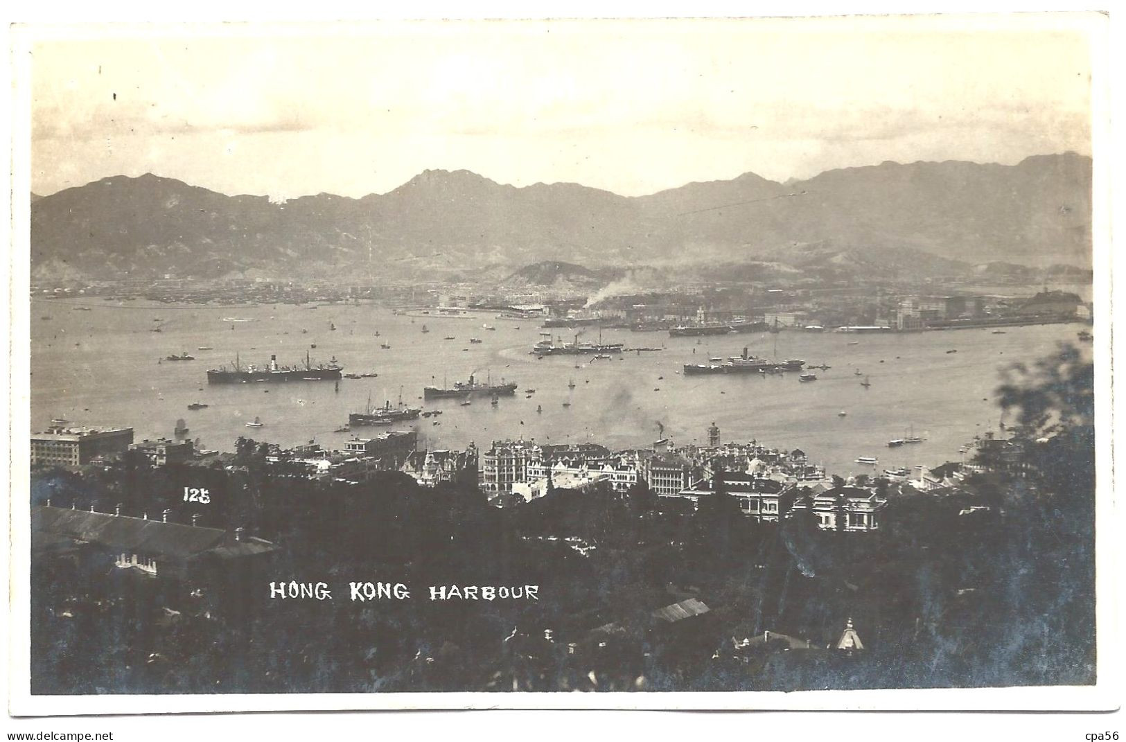 Old Post Card - HONG KONG - Harbour - Chine (Hong Kong)