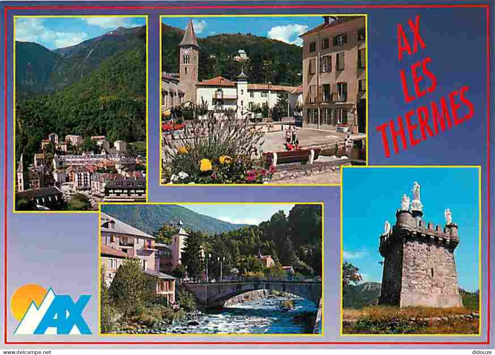 09 - Ax Les Thermes - Multivues - CPM - Voir Scans Recto-Verso - Ax Les Thermes