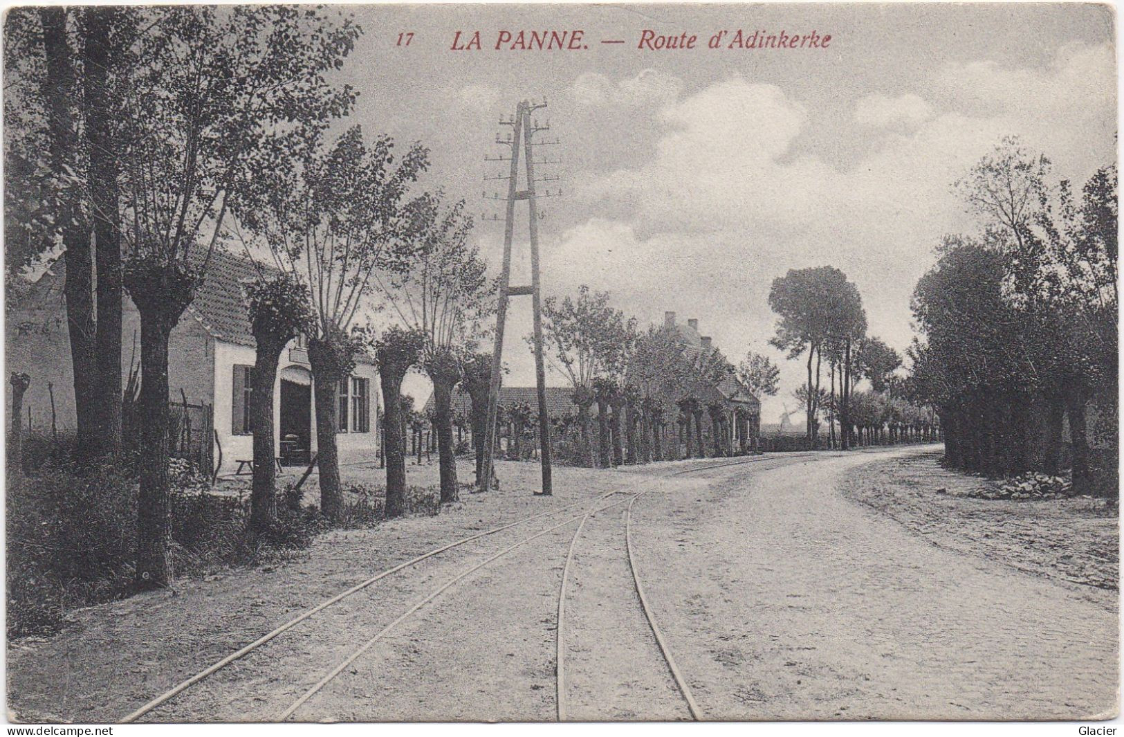 17.- La Panne - Route D' Adinkerke - De Panne