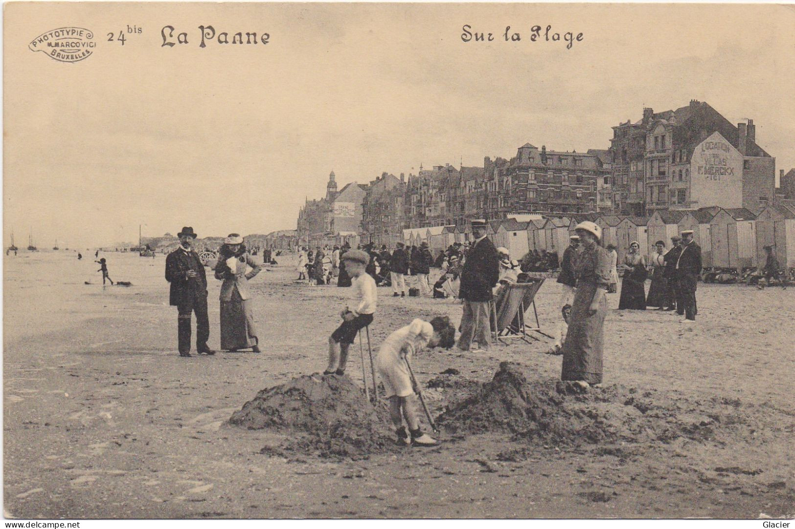 24 Bis.- La Panne - Sur La Plage - De Panne