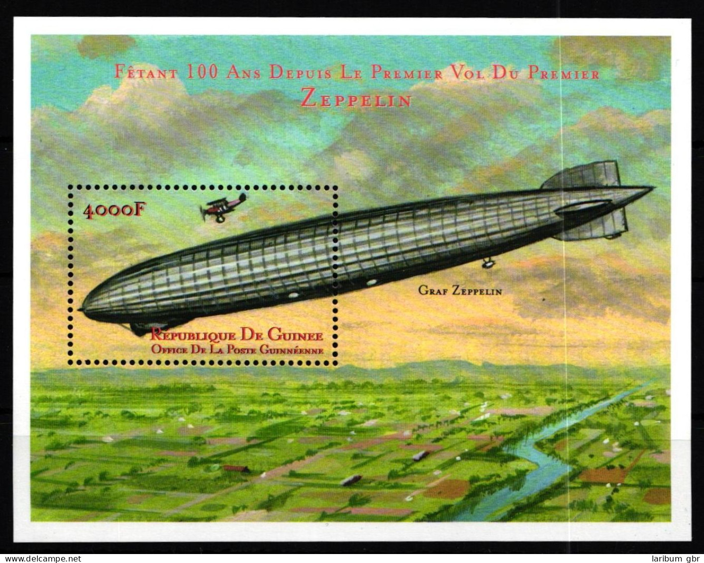 Guinea Block 634 Postfrisch Zeppelin #GY620 - Guinée (1958-...)