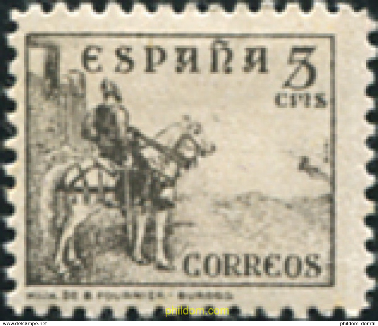 730469 HINGED ESPAÑA 1937 CIFRAS, CID E ISABEL II - Neufs