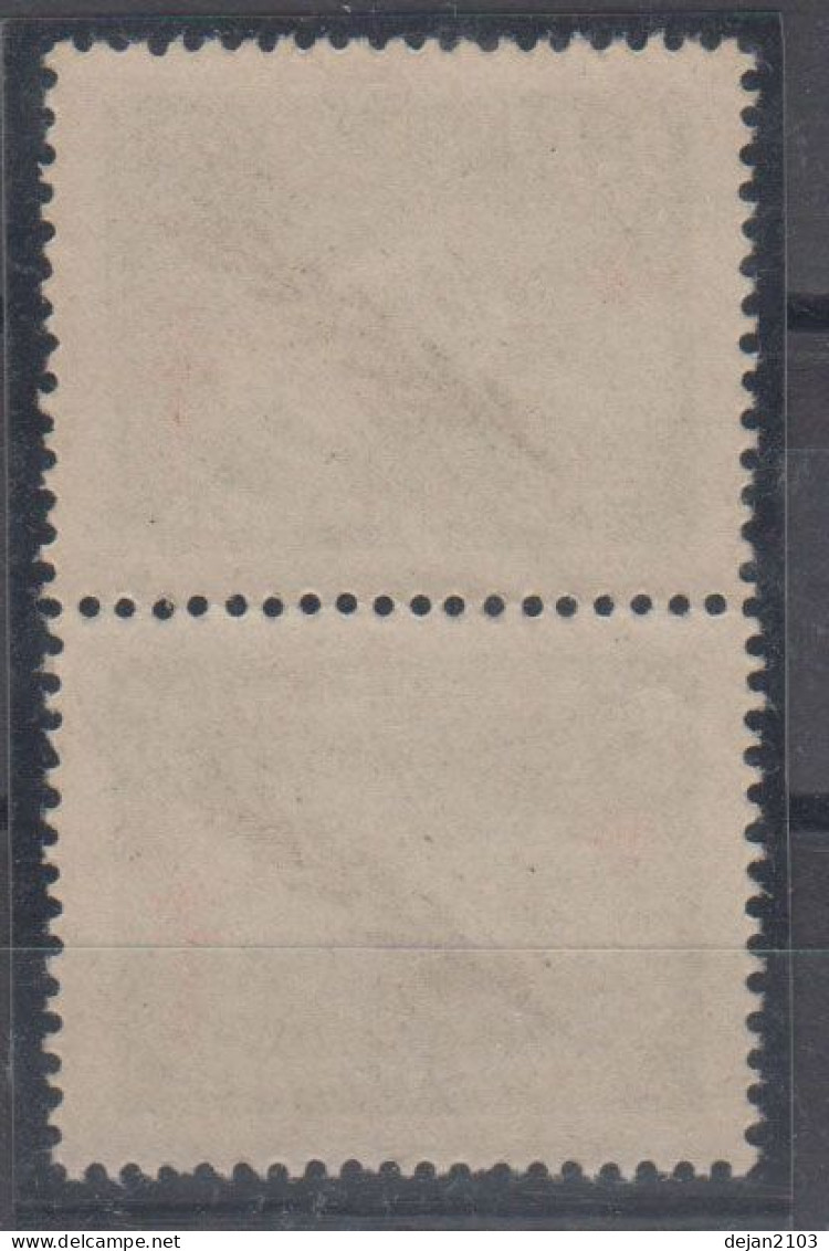 Yugoslavia 2.50 + 2 Din In Pair ERROR TUBERHULOZE X Instead K MNH ** - Unused Stamps