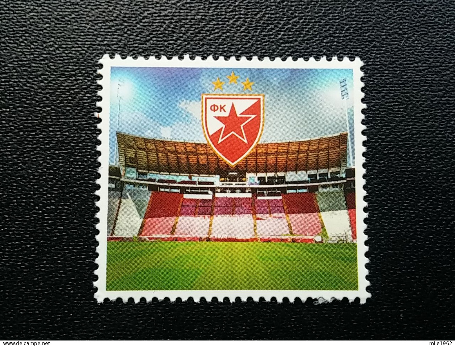 Stamp 3-14 - SERBIA 2021 - Red Star’s Family , VIGNETTE, FOOTBALL, La Famille De L'Étoile Rouge, - Serbien