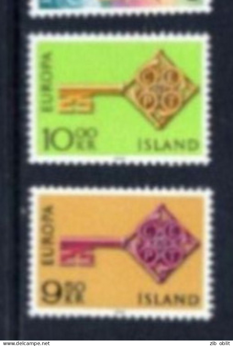 (alm) EUROPA CEPT Serie Timbre Xx MNH  ISLANDE ISLAND - Autres & Non Classés