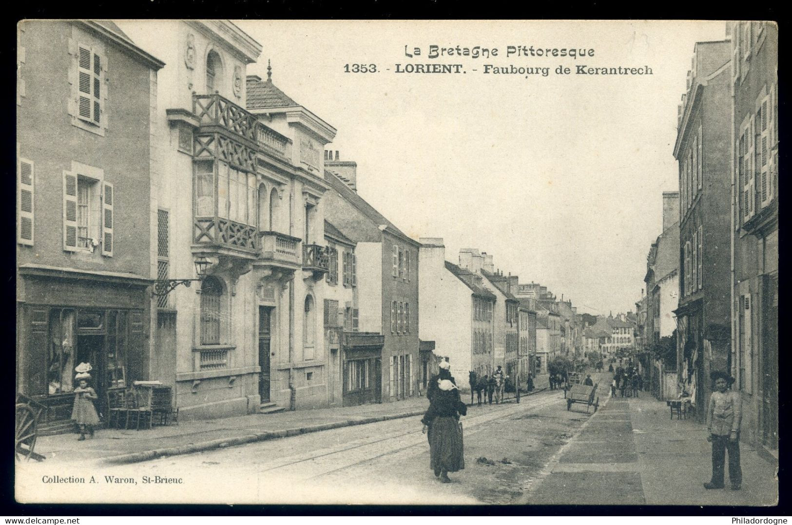 CPA - (56) Lorient - Faubourg De Kerantrech - Lorient