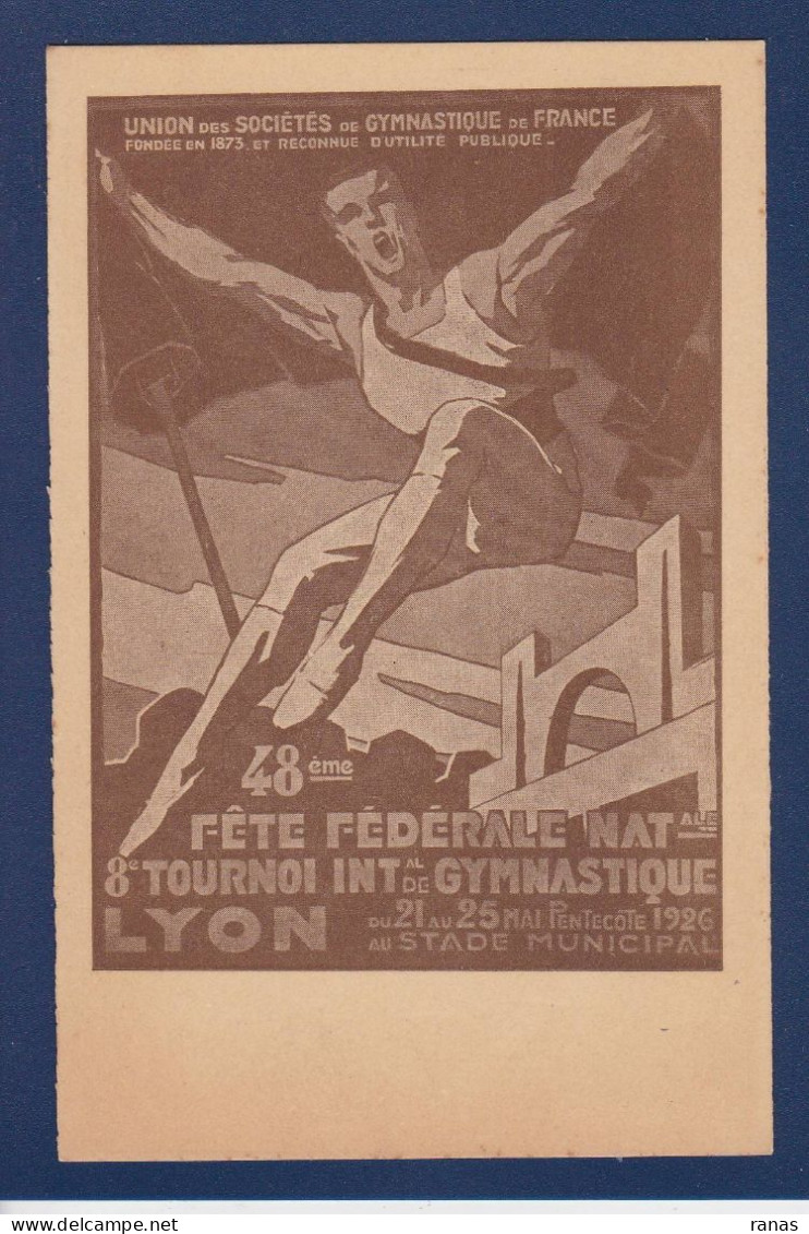 CPA Gymnastique Sport Lyon Non Circulée - Gymnastics