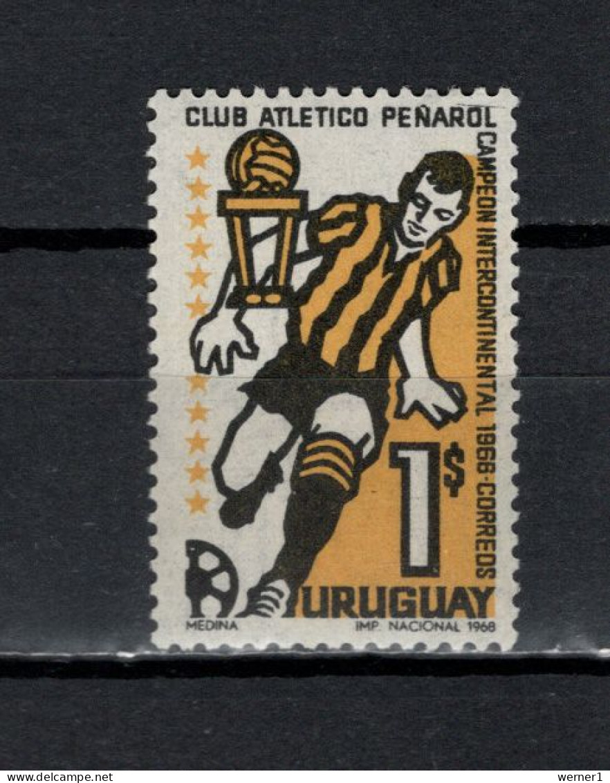 Uruguay 1968 Football Soccer, Penarol FC Stamp MNH - Clubs Mythiques