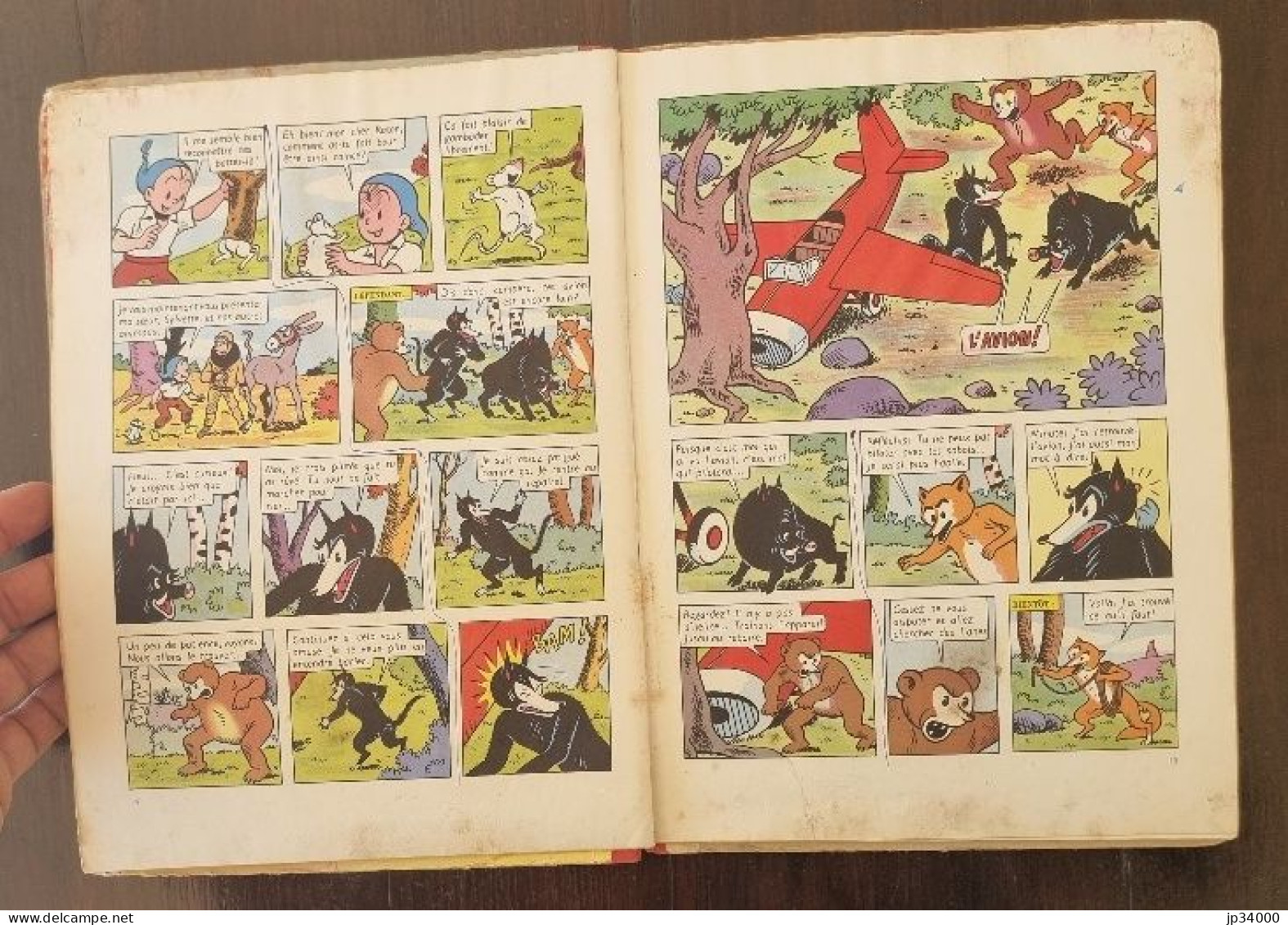 Les nouvelles aventures de Sylvain et Sylvette "colibri...Pleins gaz!" E.O. 1959