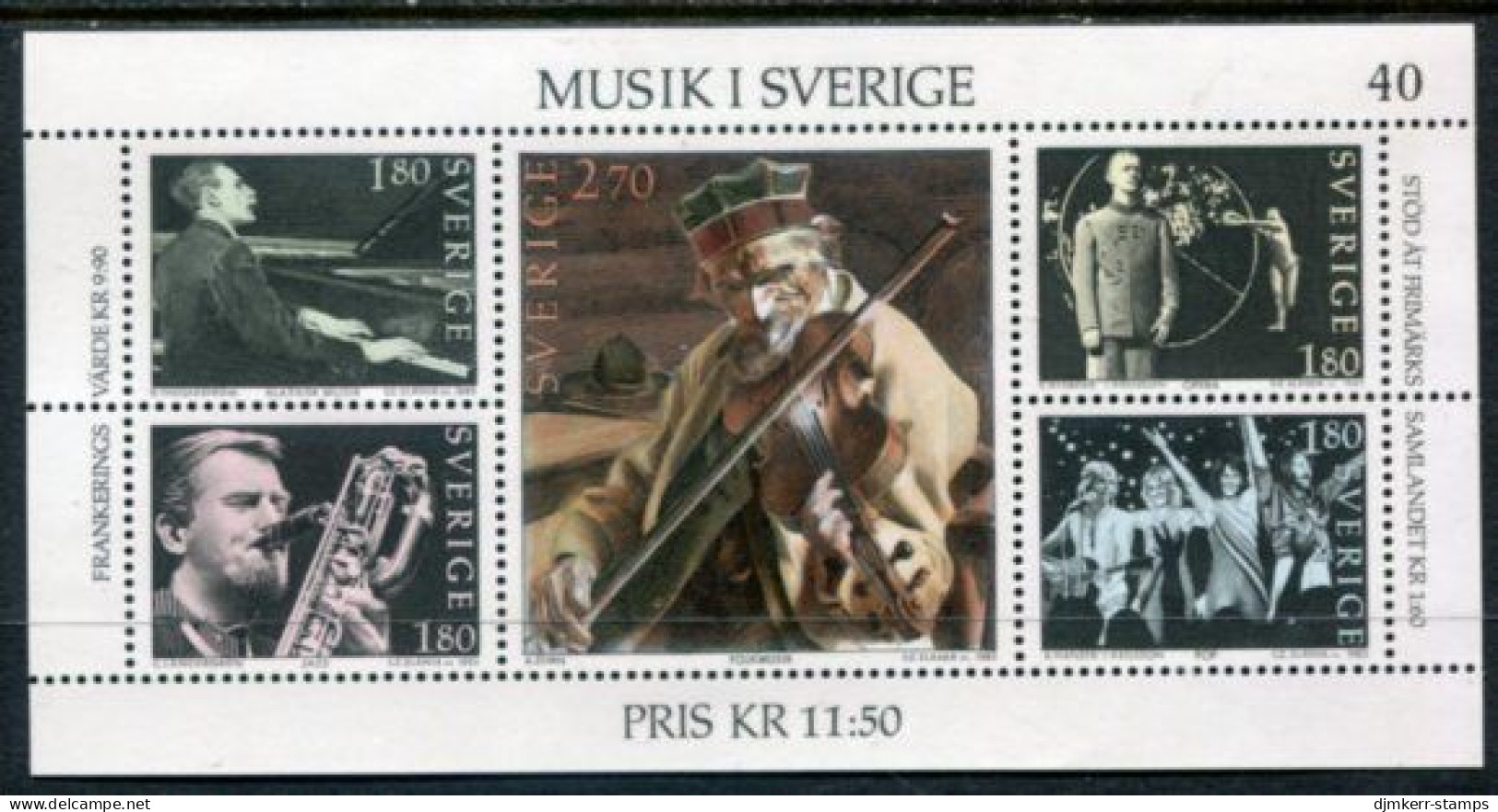 SWEDEN 1983 Issues Complete  MNH / **.  Michel 1219-66, Block 11 - Ungebraucht