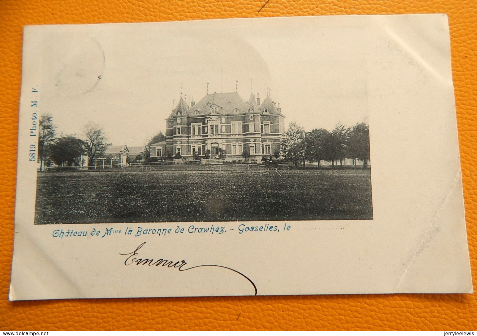 GOSSELIES     -  Château De Me La Baronne De Crawhez     - - Charleroi