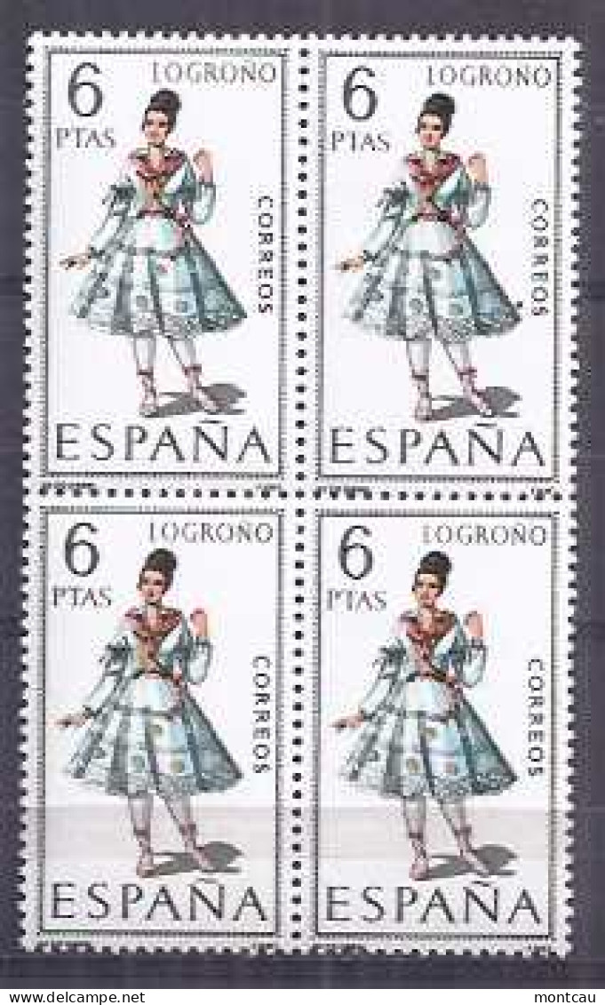 Spain 1969 Traje Logroño Ed 1902 (**) Bloque - Neufs