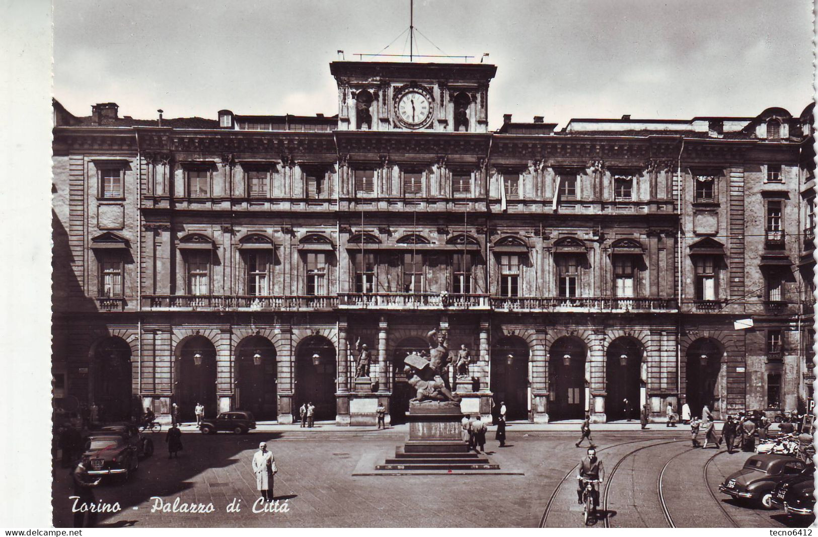 Torino - Palazzo Di Citta' - Non Viaggiata - Sonstige & Ohne Zuordnung