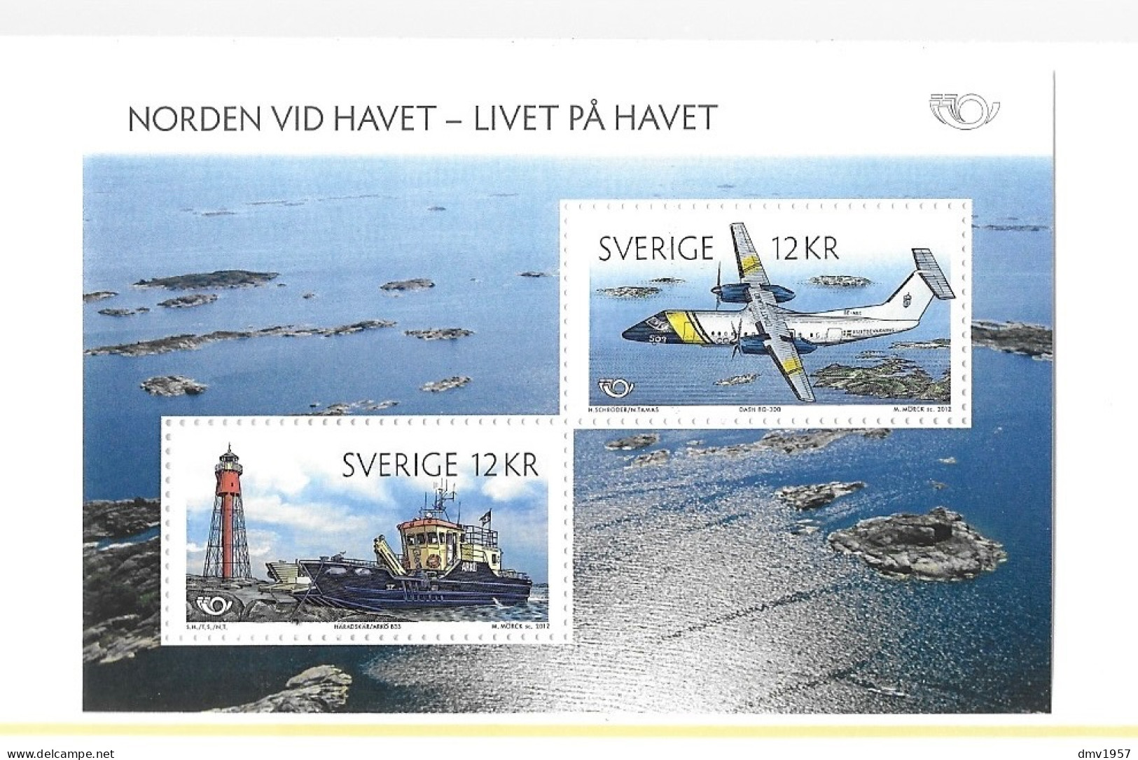 Sweden 2012 MNH Life At The Coast. North By The Sea MS 2784 - Neufs