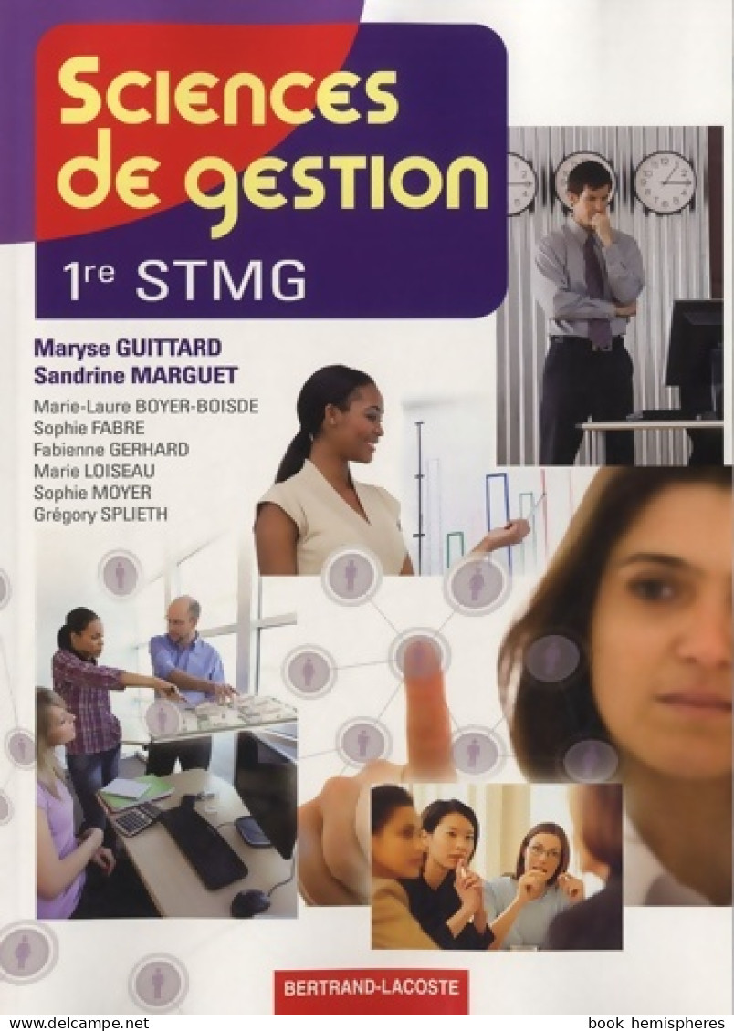 Sciences De Gestion 1e STMG (2012) De Maryse Guittard - 12-18 Jahre