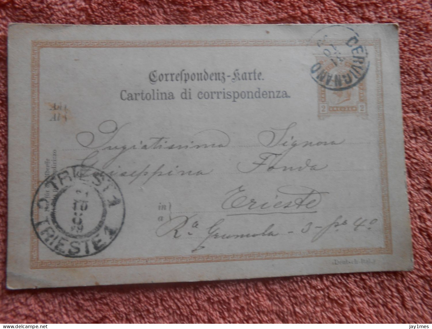 Österreich  Postkarte - Briefe U. Dokumente