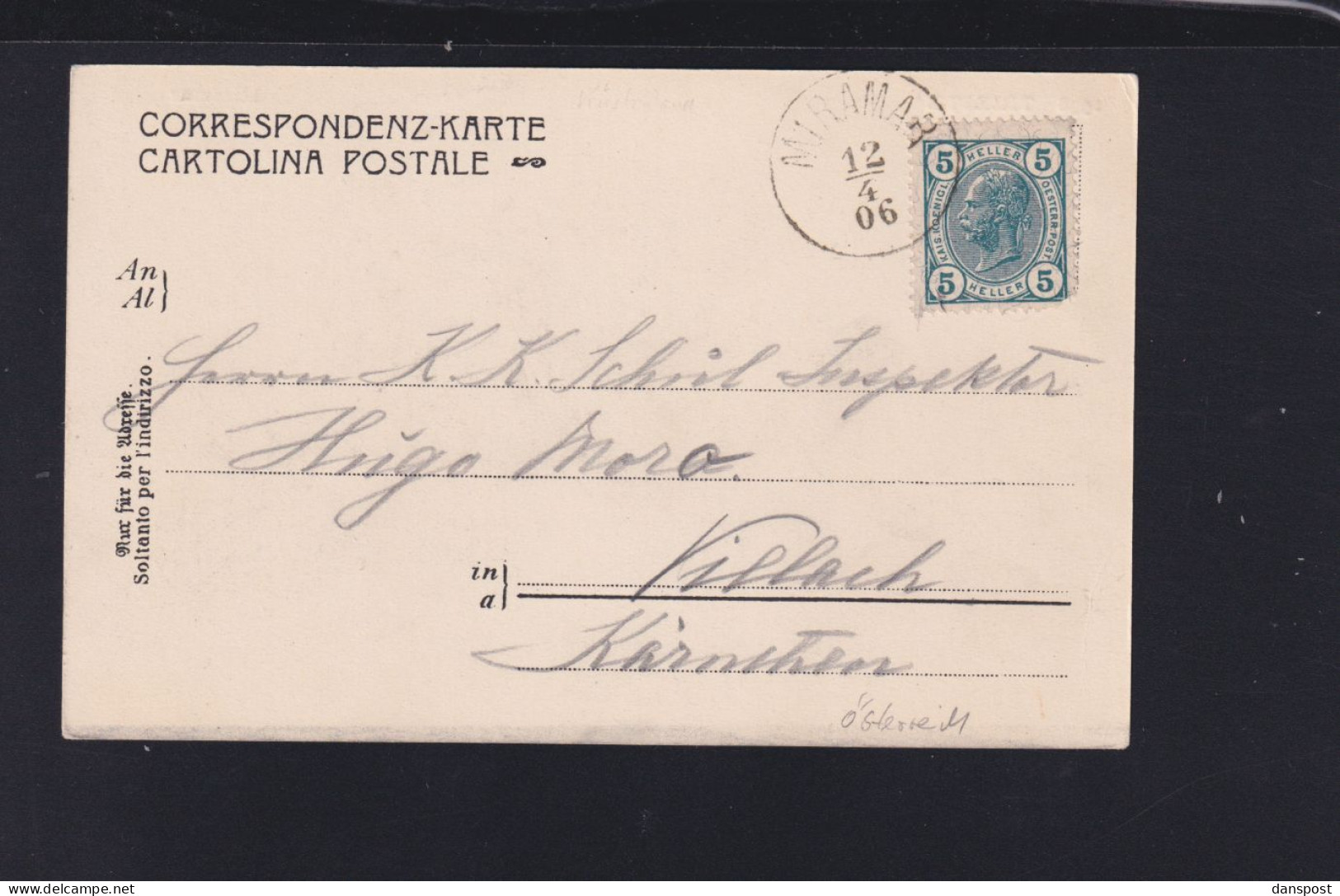 Trieste AK Miramar 1906 - Trieste (Triest)