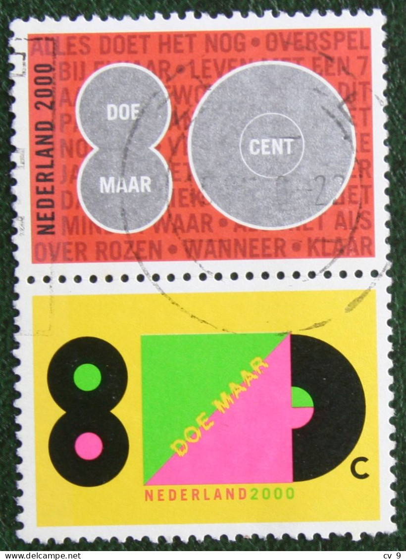 Doe Maar NVPH 1905-1906 (Mi 1802-1803); 2000 Gestempeld / USED NEDERLAND / NIEDERLANDE - Gebraucht