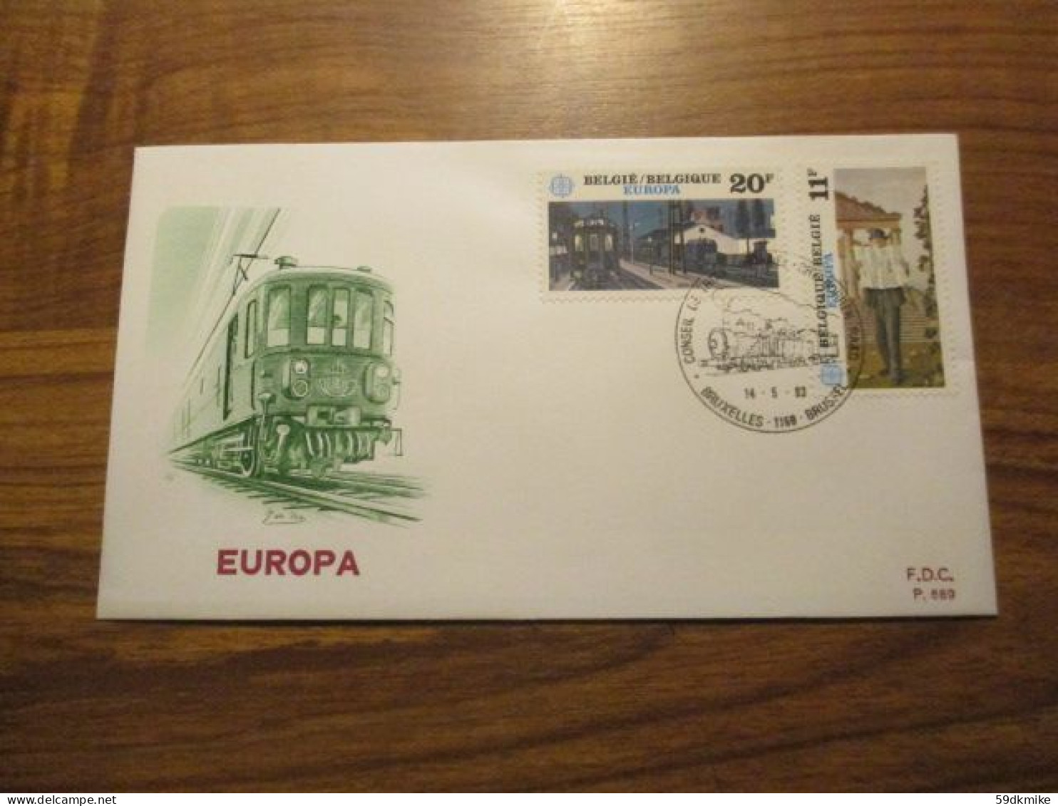 FDC - 1er Jour - Belgique - 1983 - Europa - 1981-1990