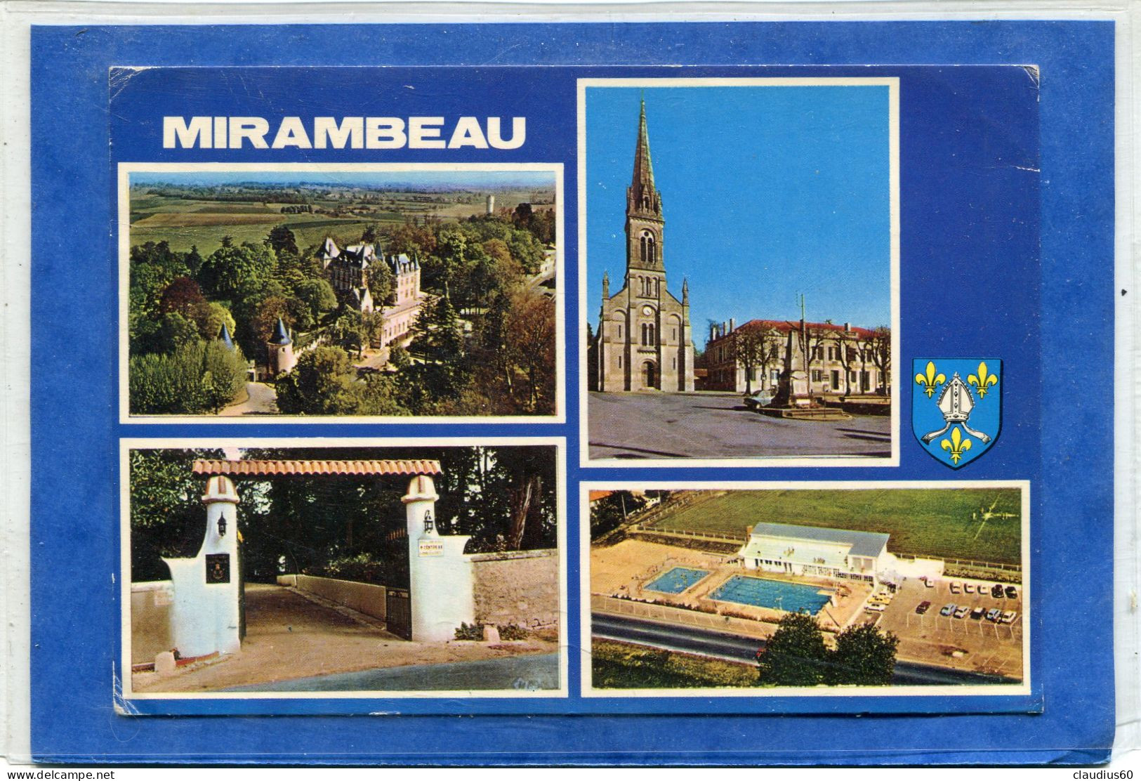 17  .MIRAMBEAU  ,  Multi - Vues  . - Mirambeau