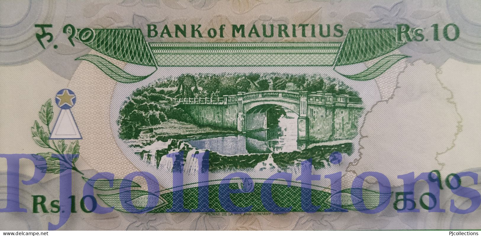 MAURITIUS 10 RUPEES 1985 PICK 35a UNC - Trinidad & Tobago