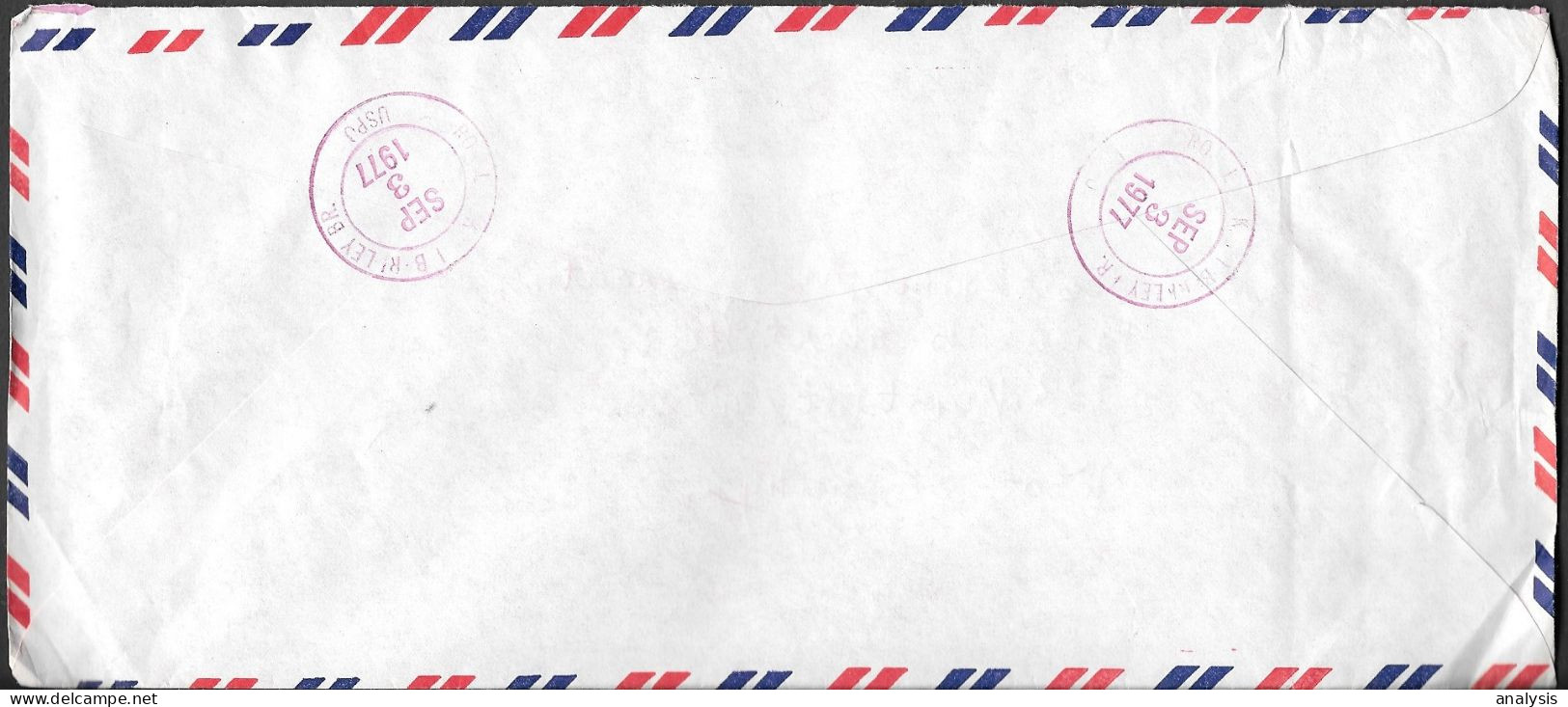 USA Registered Cover Mailed To Germany 1977. $2.41 Rate - Lettres & Documents