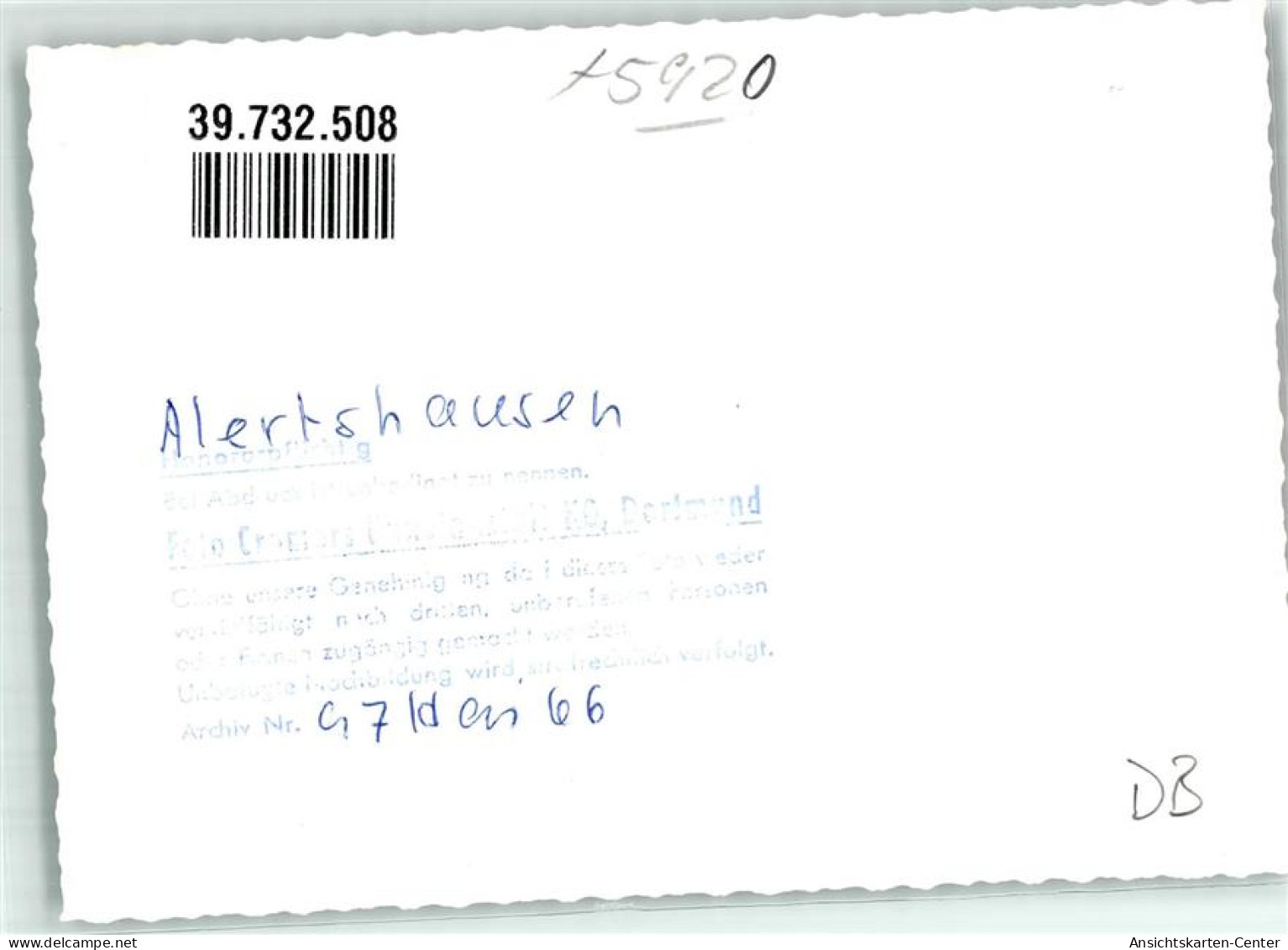 39732508 - Alertshausen , Westf - Bad Berleburg