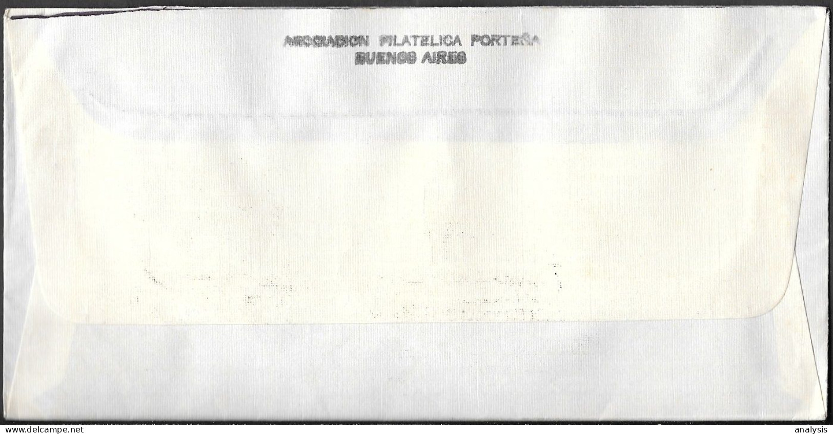 Argentina FDC Cover 1956 Mailed. 100th Anniv Of Postal Stamps - Brieven En Documenten