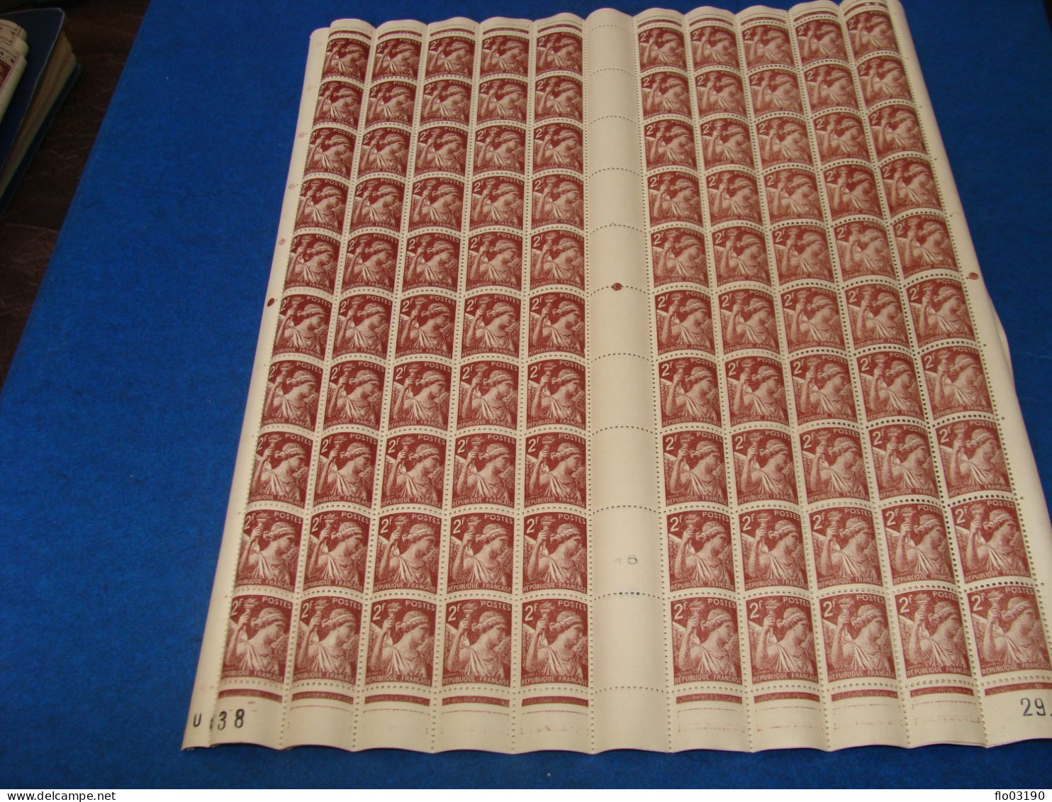 N° 653 En Feuille  De  100 Timbres Entières Neuves - Volledige Vellen