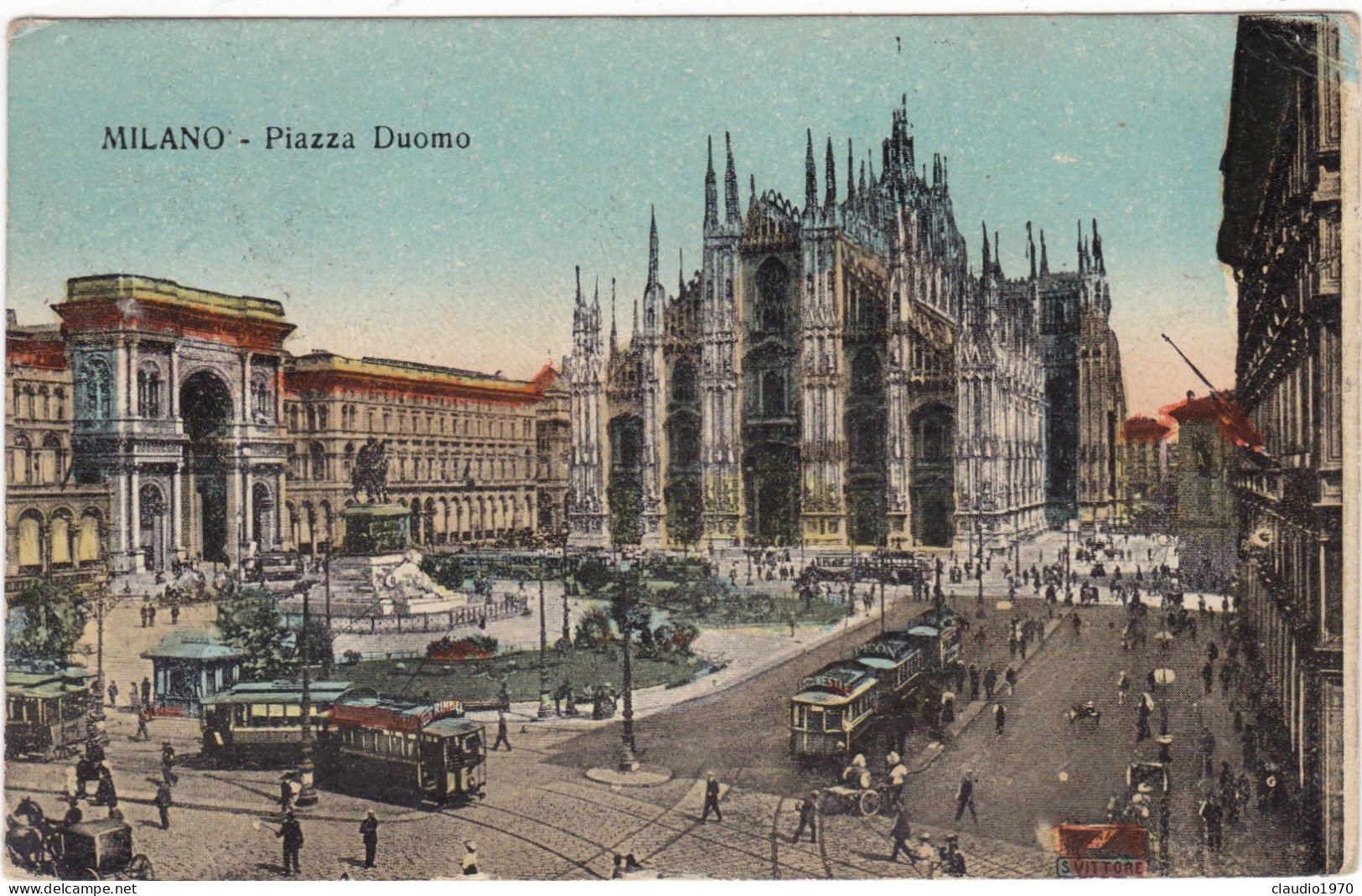 MILANO - CARTOLINA  -  VIAGGIATA  PER REGGIO EMILIA - 1918 - Milano (Mailand)