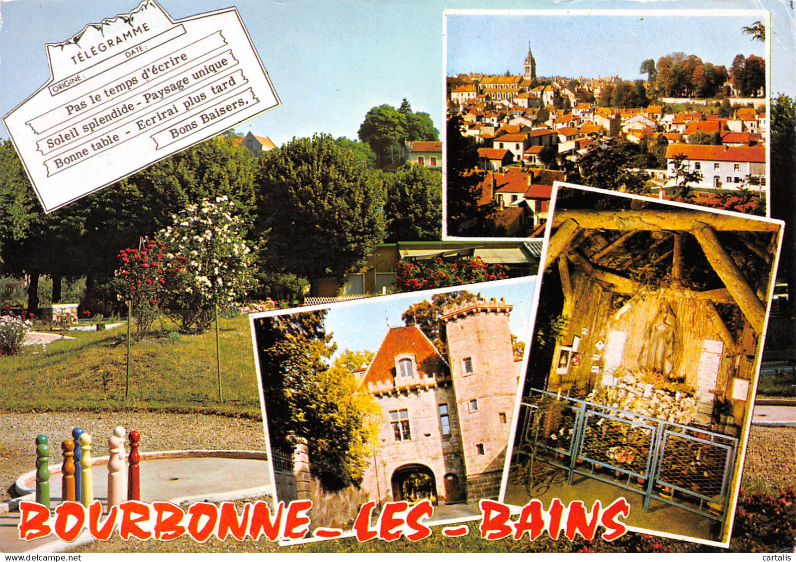 52-BOURBONNE LES BAINS-N°3808-B/0357 - Bourbonne Les Bains