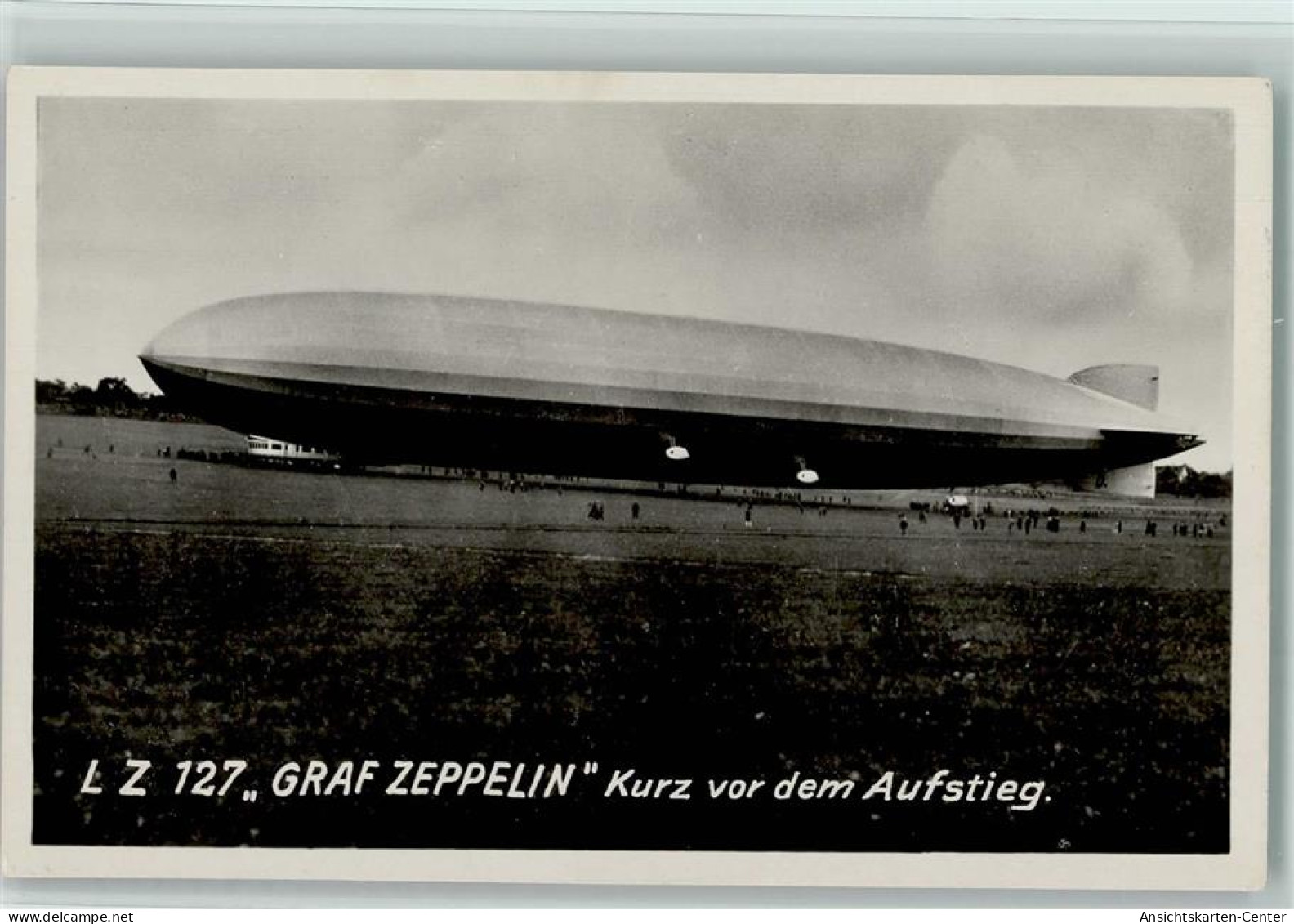 13219308 - Zeppeline LZ 127 Kurz Vor Dem Aufstieg - - Dirigeables