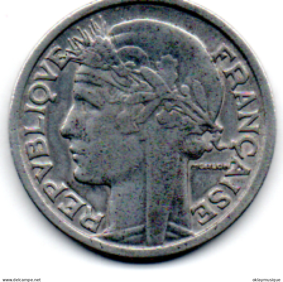 2 Francs 1947 - 1 Franc