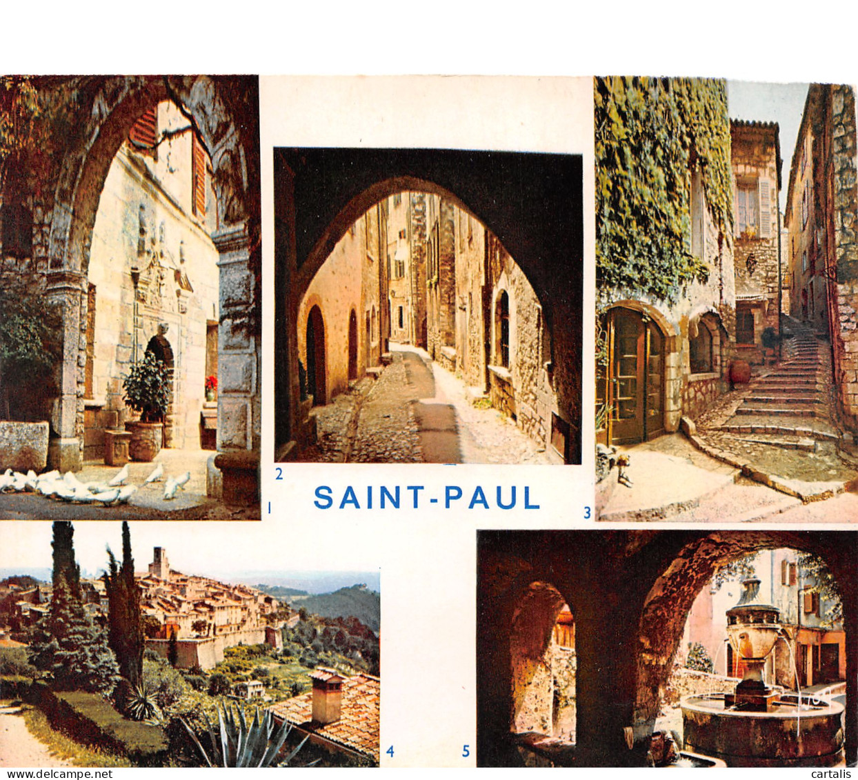 06-SAINT PAUL DE VENCE-N°3812-A/0207 - Saint-Paul