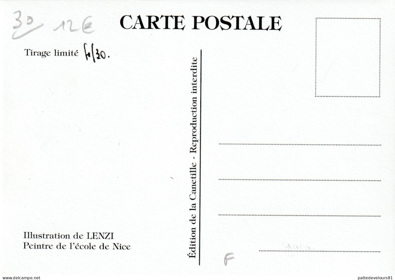 CPM 30 SAUVE C. PRADILLE Louise MICHEL Franc-maçonnerie NÎMES Chouette Owl Toupie Spinning Top Tirage Limité LENZI JIHEL - Lenzi