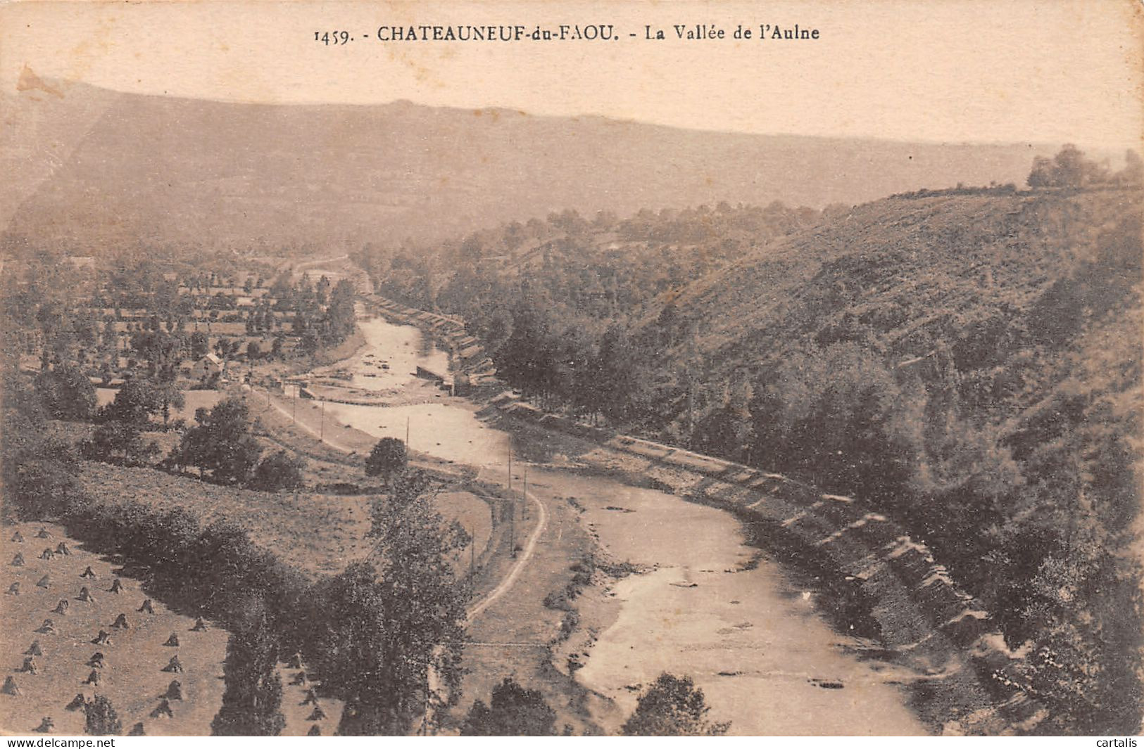 29-CHATEAUNEUF DU FAOU-N°3816-E/0205 - Châteauneuf-du-Faou