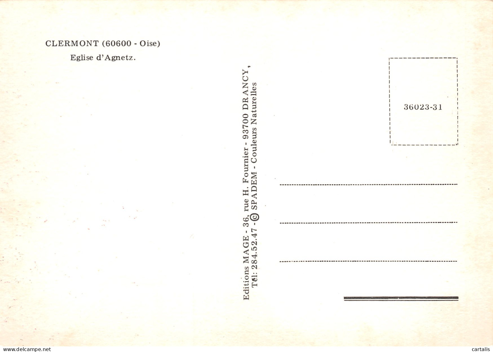 60-CLERMONT-N°3817-D/0051 - Clermont