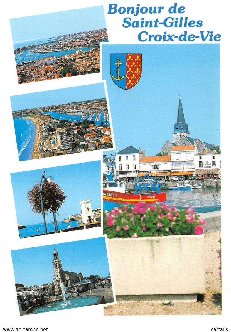 85-SAINT GILLES CROIX DE VIE-N°3818-B/0049 - Saint Gilles Croix De Vie