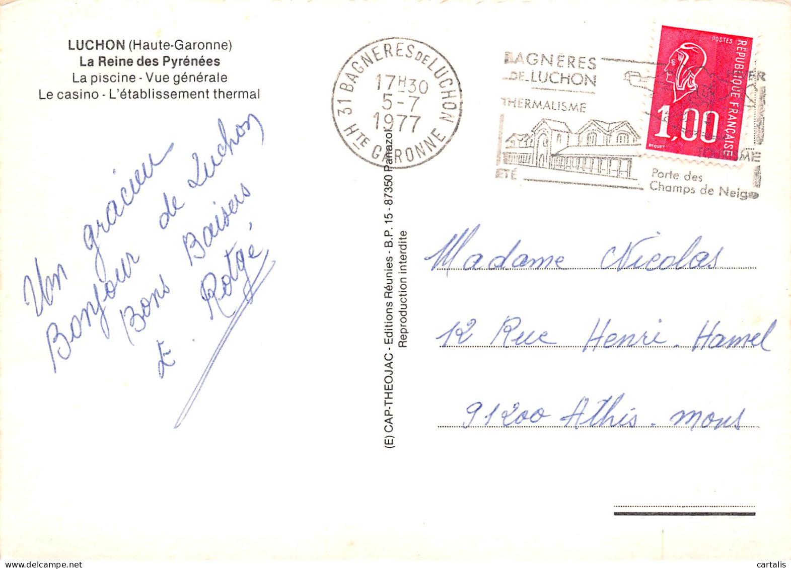 31-LUCHON-N°3821-B/0179 - Luchon