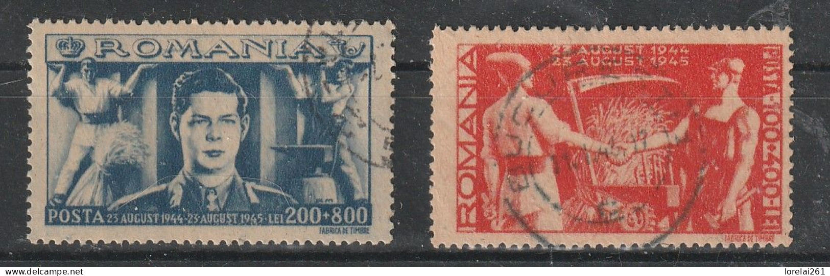 1945 -  Le Devant Des Laboureurs Mi No 898/899 - Used Stamps