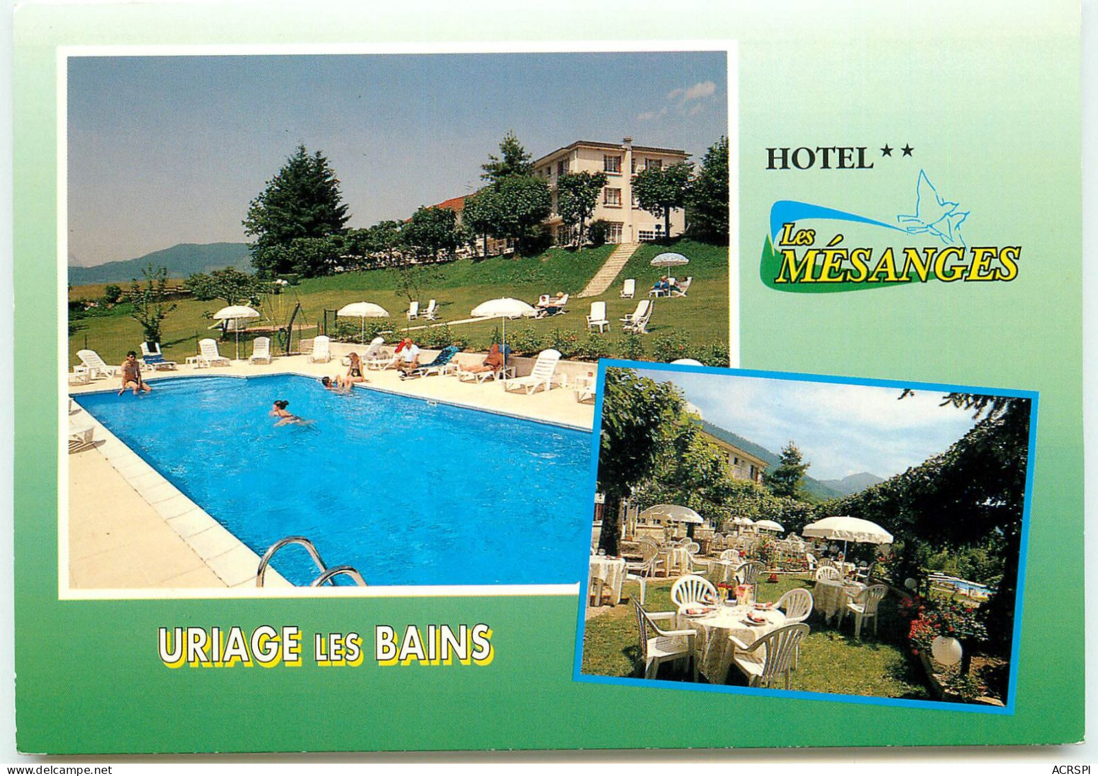 URIAGE LES BAINS  Hotel Les Mésanges RR 1249 - Uriage