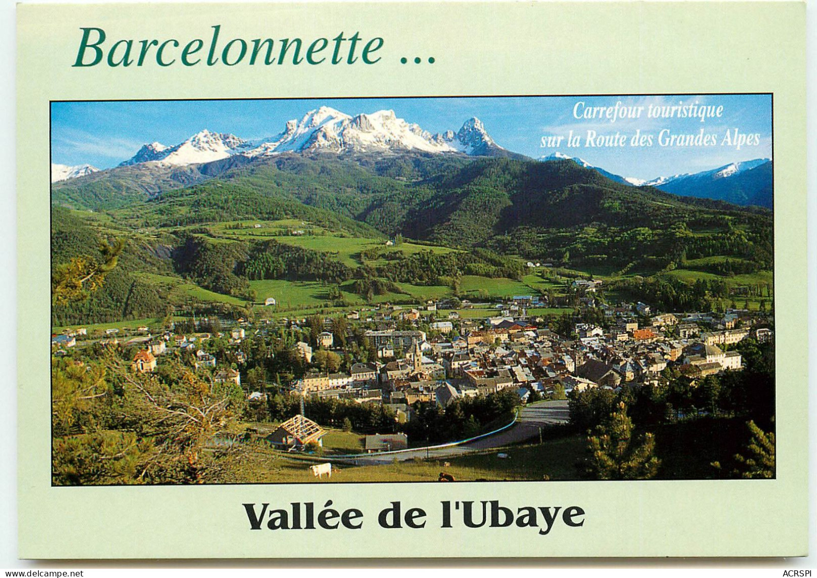 BARCELONNETTE  CarRRour Touristique RR 1239 - Barcelonnette