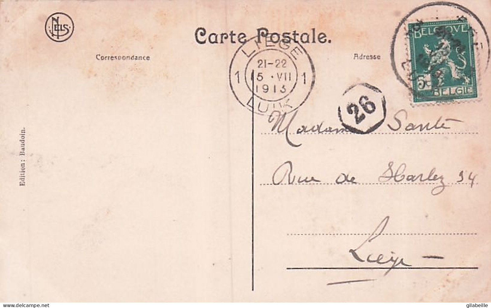 Ferrieres - La Forteresse De Logne 6 1913 - Ferrières