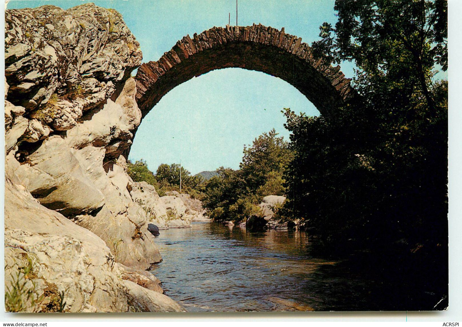 SAINT JEAN DU GARD  Le Pont Des Chèvres à L'estrechure RR 1278 - Saint-Jean-du-Gard