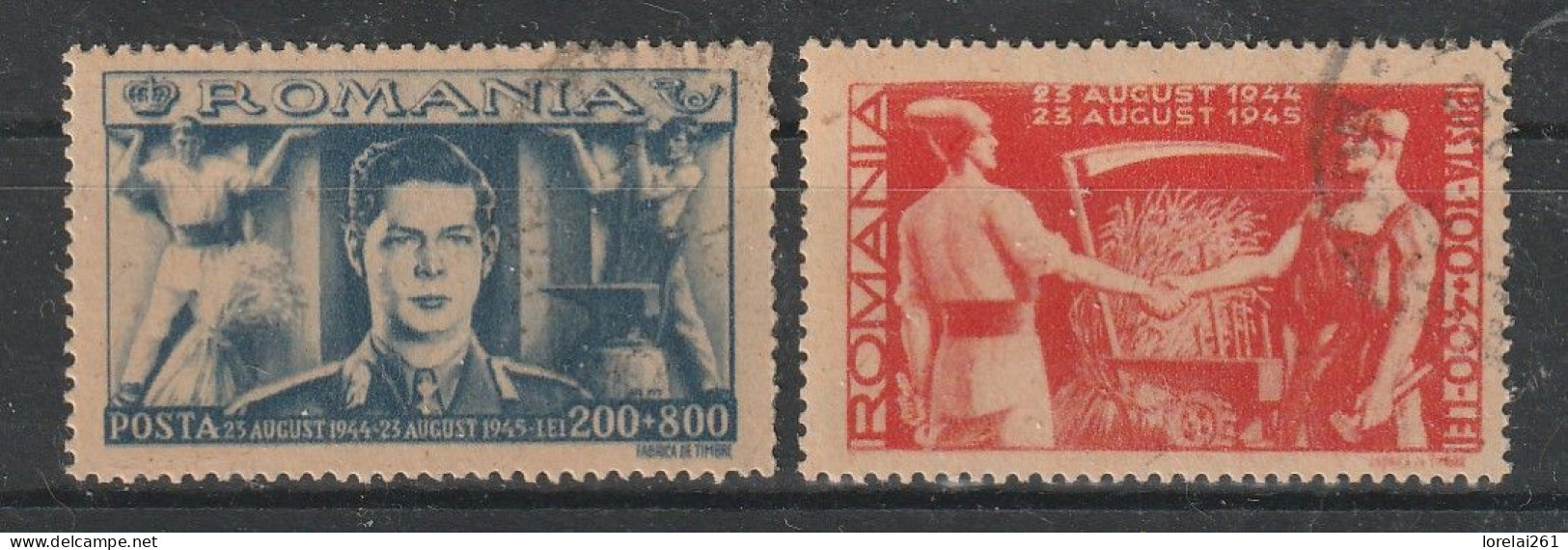 1945 -  Le Devant Des Laboureurs Mi No 898/899 - Used Stamps